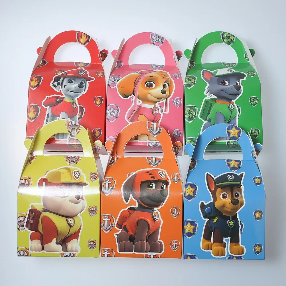 Party Supplies - 파우 패트롤 선물 가방 6개 세트,