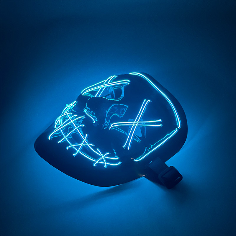 Led Purge Mask Halloween - 2026 코스프레 헤드기어 마스크 휴일 성인용