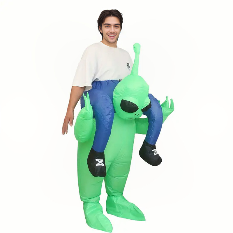 Inflatable Dinosaur Costume Adult - 성인 및 어린이 재미있는 풍선 외계인