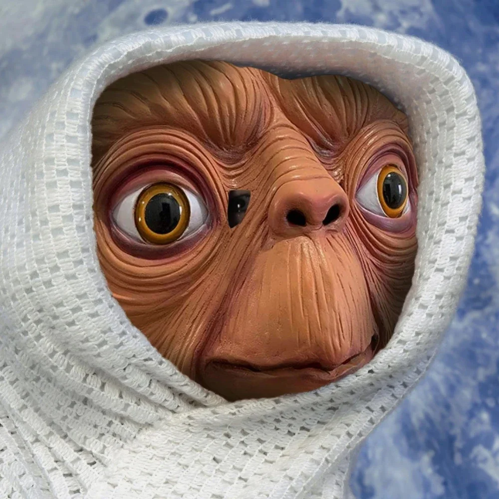 Latex Alien Mask Realistic - 실감 나는 ET 외계인 라텍스 마스크,