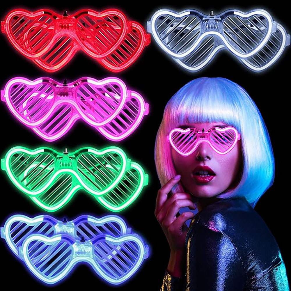 Glow In The Dark Party Glasses - 5/10/15/20/30 Pcs Led 네온 파티 안경