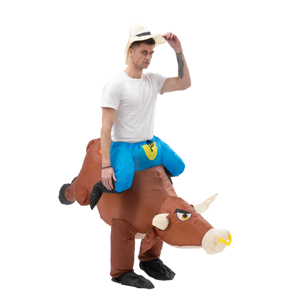 성인용 에어벌룬 의상, 공룡, 당나귀, 황소를 타는 모 - Inflatable Dinosaur Costume Adult 리뷰 및 가격