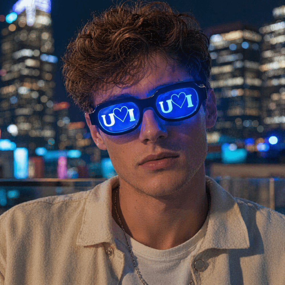 특수 효과 LED 안경, 발광 네온, 미래지향적인 디자 - Glow In The Dark Party Glasses 리뷰 및 가격