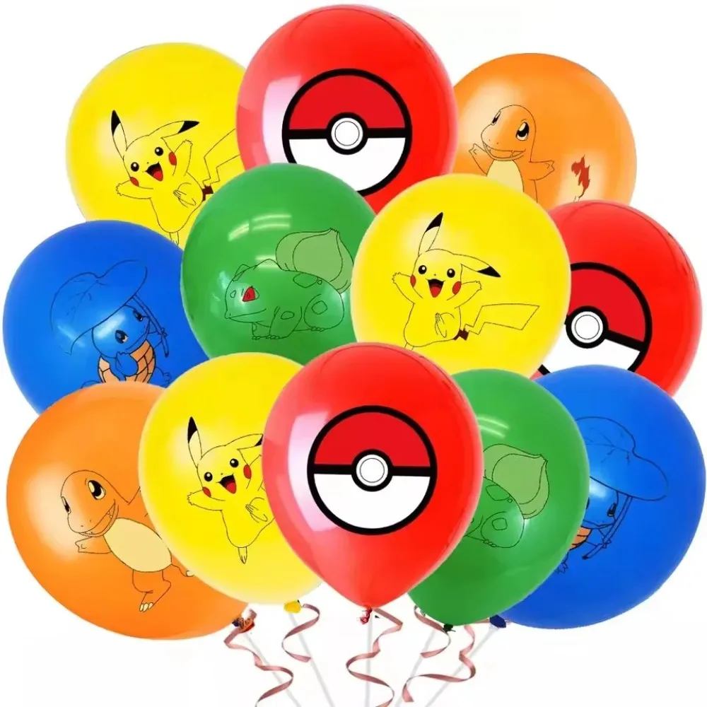 포켓몬스터 그림이 그려진 라텍스 풍선 10개 세트, 귀 - Party Supplies 리뷰 및 가격
