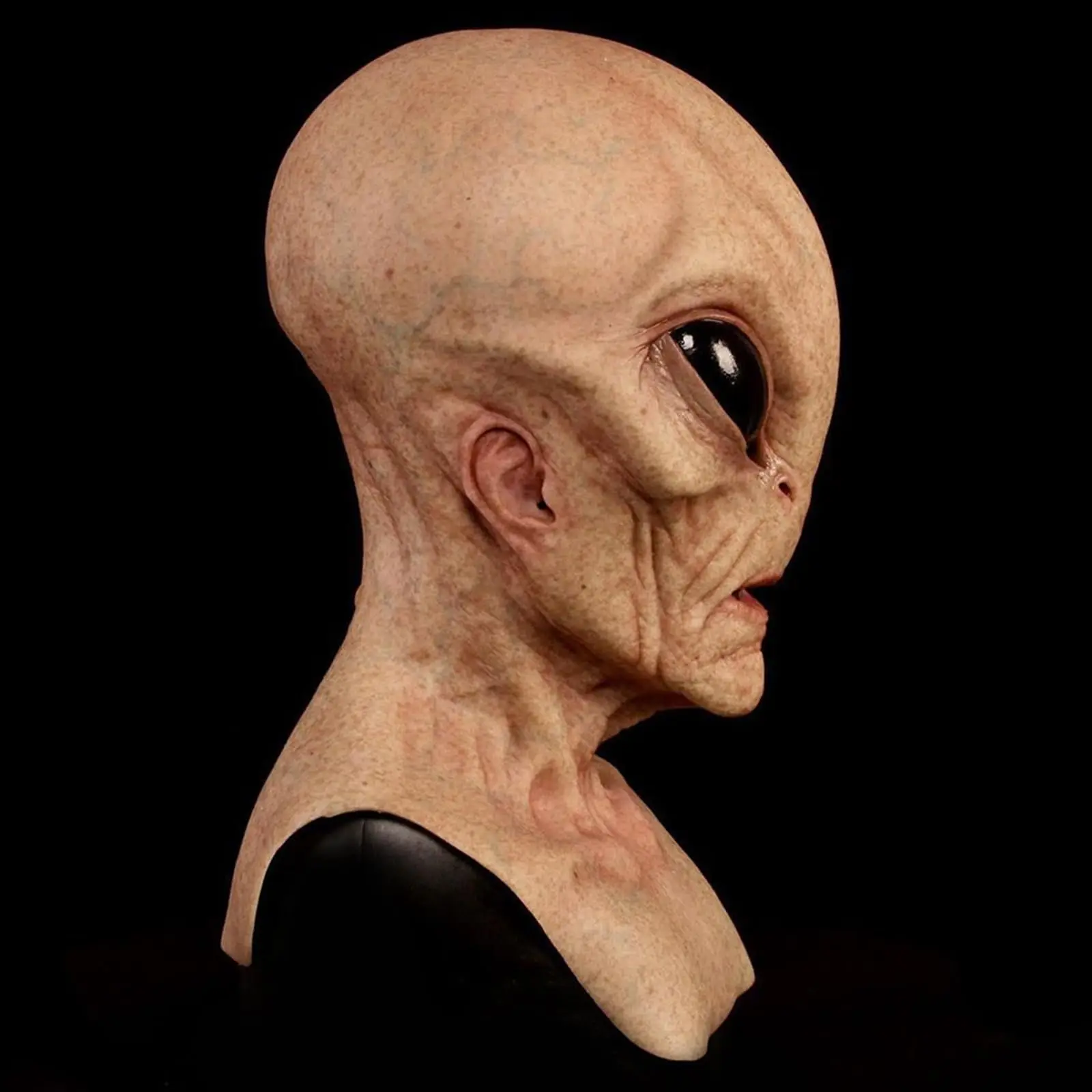 할로윈 외계인 마스크, 사실적인 악당 라텍스 마스크,  - Latex Alien Mask Realistic 리뷰 및 가격