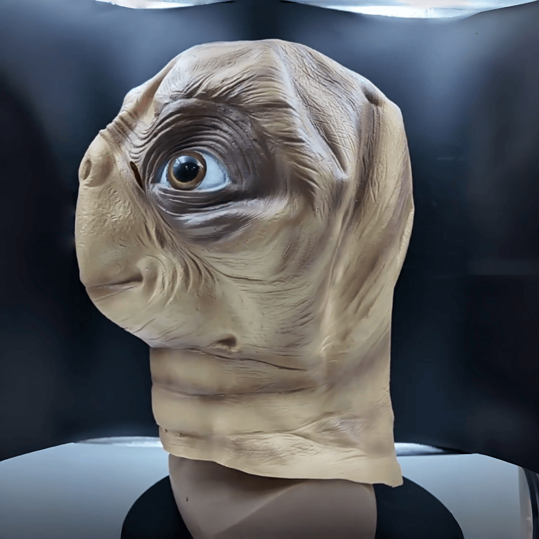 실감 나는 ET 외계인 라텍스 마스크, 할로윈 카니발  - Latex Alien Mask Realistic 리뷰 및 가격
