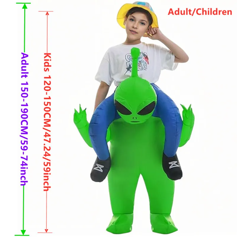 성인 및 어린이 재미있는 풍선 외계인 의상 어린이 공룡 - Inflatable Dinosaur Costume Adult 리뷰 및 가격