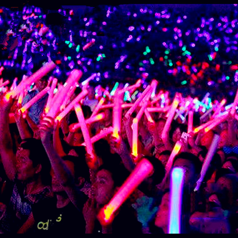 30개들이 파티 장식용 LED 컬러 폼 스틱, 빛나는  - Flashing Led Foam Sticks Party 리뷰 및 가격