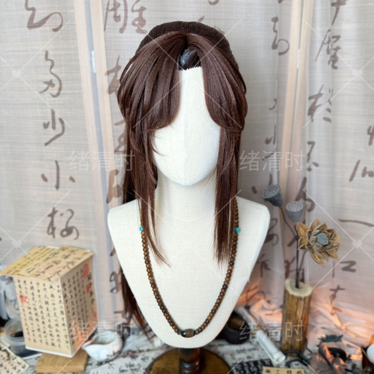 광링 왕 스타일 가발 왕국의 재(灰) 핫 코스프레 중국 - Anime Cosplay Wig Heat Resistant 리뷰 및 가격