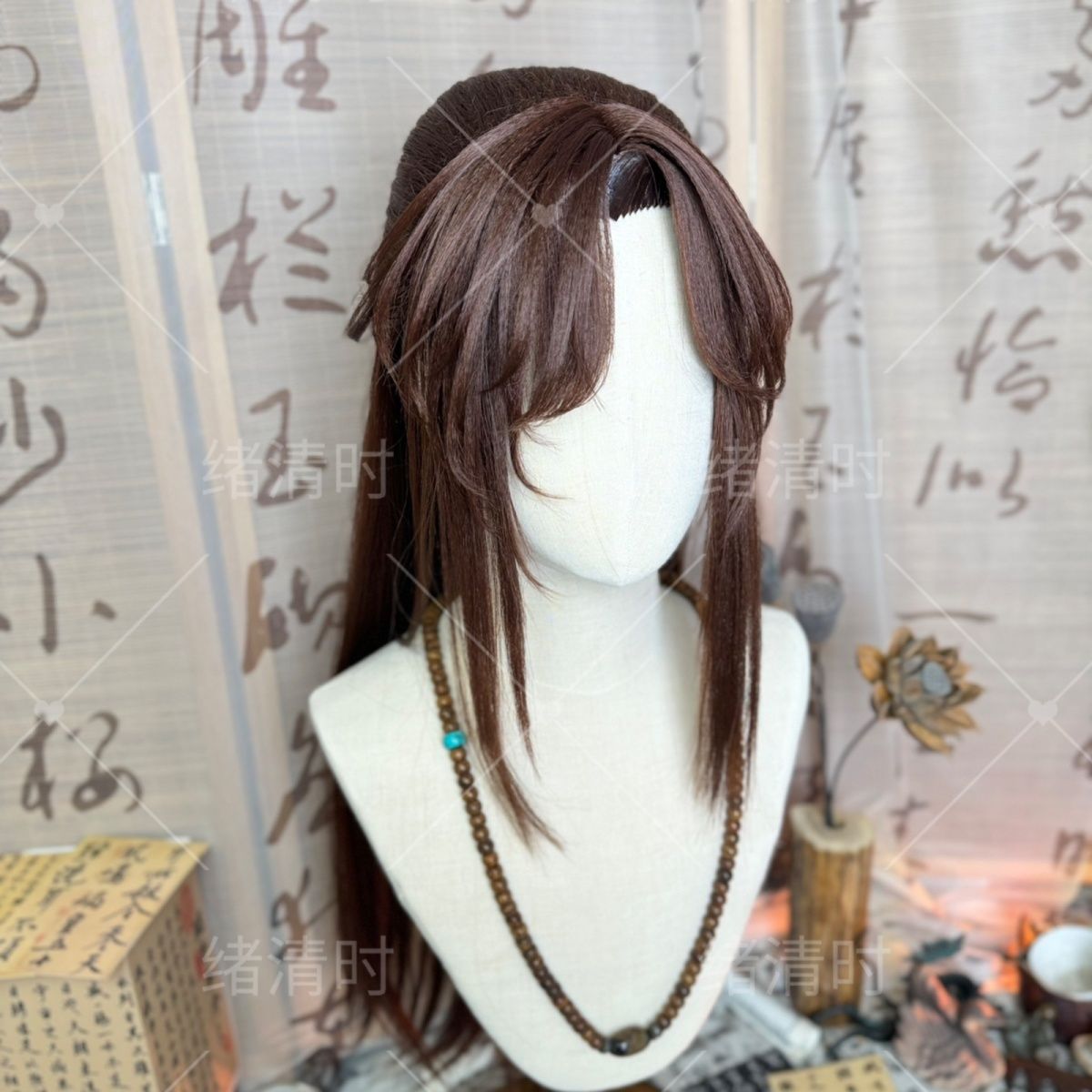 광링 왕 스타일 가발 왕국의 재(灰) 핫 코스프레 중국 - Anime Cosplay Wig Heat Resistant 리뷰 및 가격