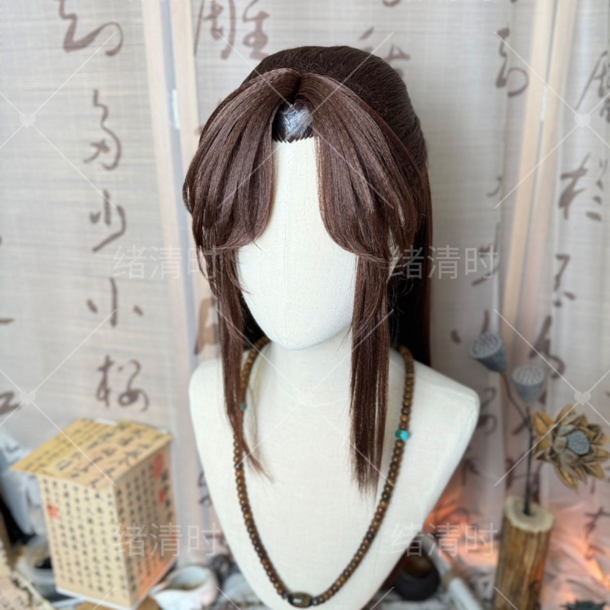 광링 왕 스타일 가발 왕국의 재(灰) 핫 코스프레 중국 - Anime Cosplay Wig Heat Resistant 리뷰 및 가격