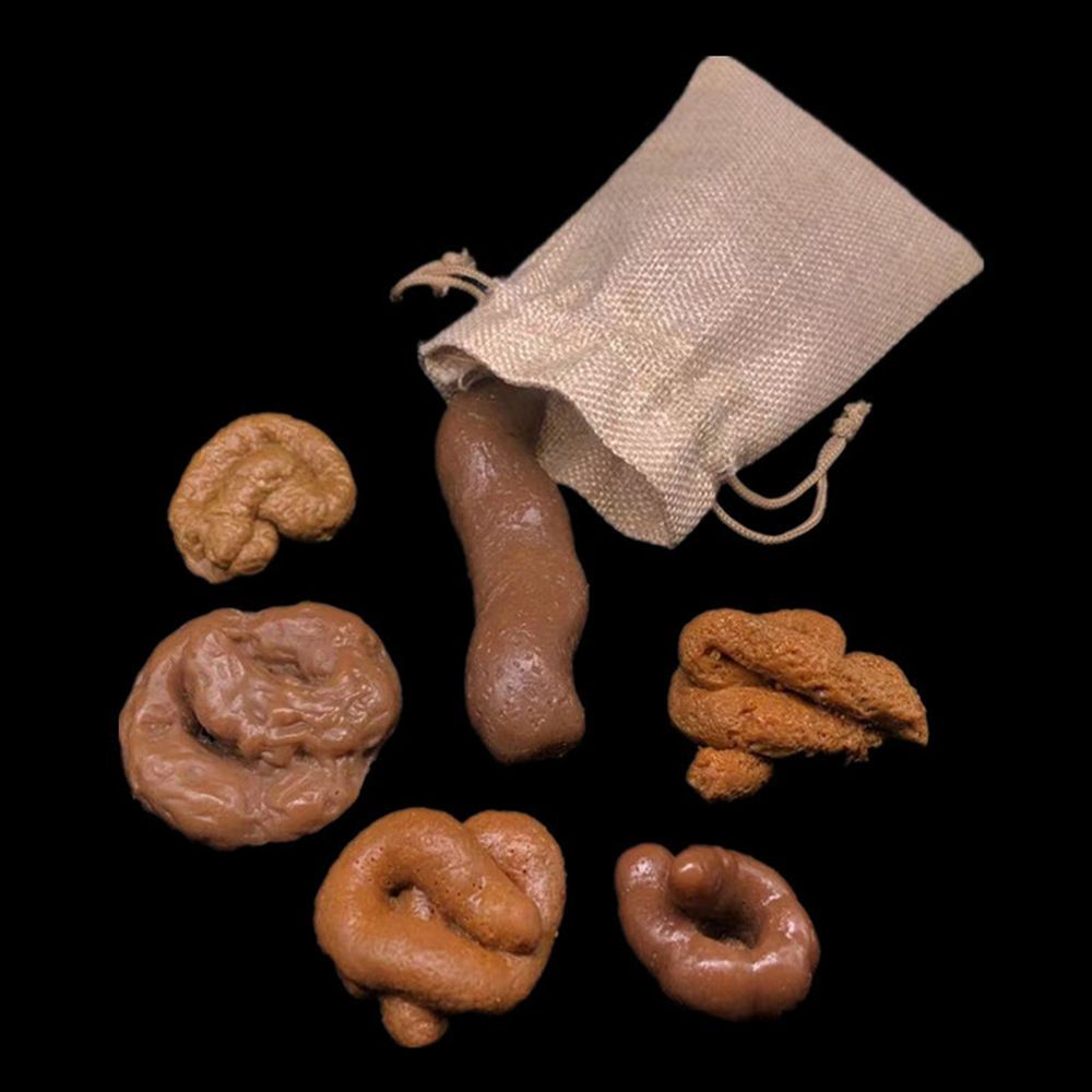 6개입 터드 트릭키 만우절 스트레스 해소 가짜 똥 재미 - Fake Poop Gag Gift 리뷰 및 가격