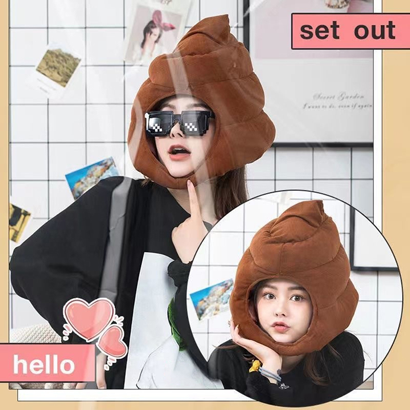 크리에이티브 귀여운 똥 모양 봉제 모자 인형 장난감,  - Fake Poop Gag Gift 리뷰 및 가격