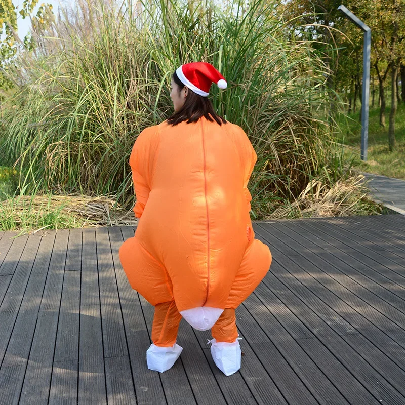 성인용 풍선 칠면조 의상 할로윈 치킨/크리스마스 팬시  - Inflatable Dinosaur Costume Adult 리뷰 및 가격