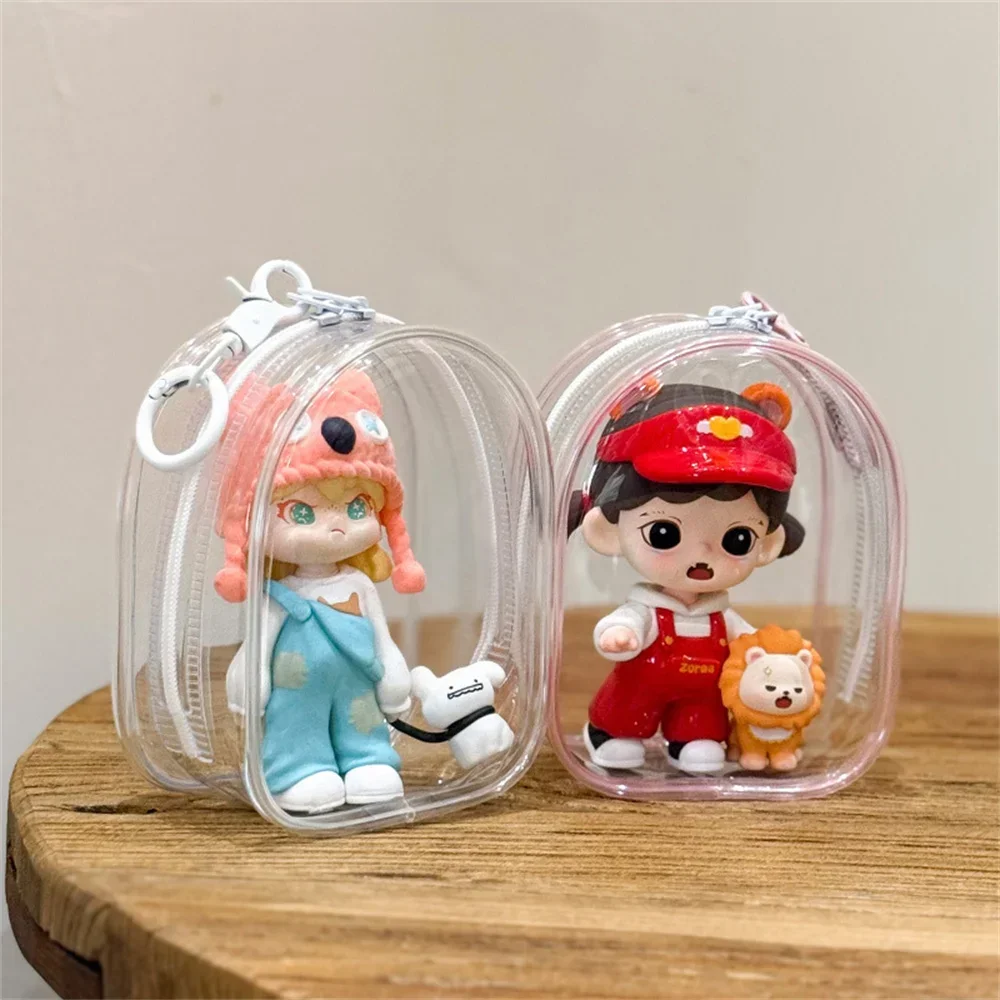 새로운 휴대용 투명 지퍼형 보관 가방, 열쇠고리, 만화 - Novelty Gifts 리뷰 및 가격