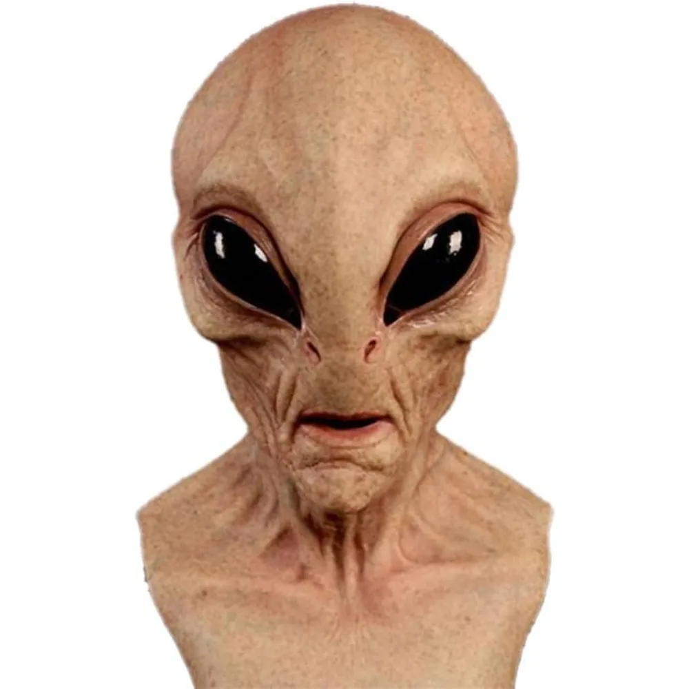 할로윈 시즌 특가 상품: 성인용 외계인 마스크, 얼굴  - Latex Alien Mask Realistic 리뷰 및 가격