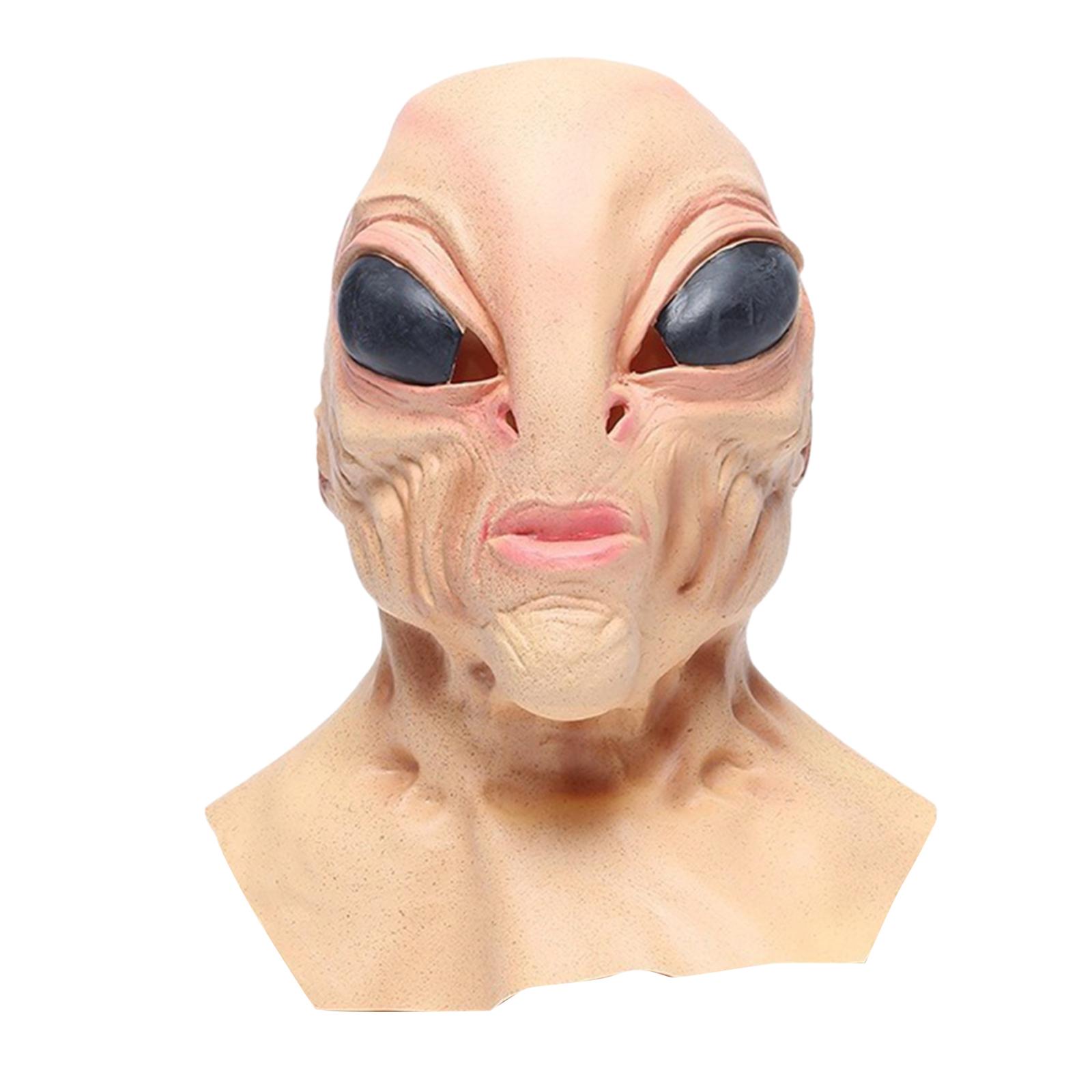 라텍스 외계인 마스크, 성인 및 청소년용, 할로윈 파티 - Latex Alien Mask Realistic 리뷰 및 가격