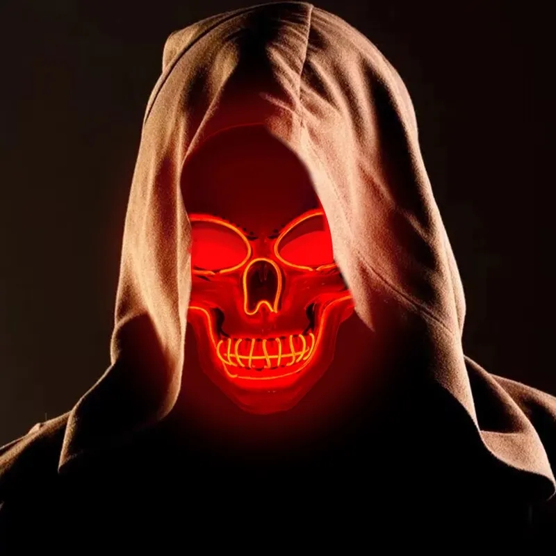네온 마스크 LED 라이트 업 파티 마스크, 퍼지, 선 - Led Purge Mask Halloween 리뷰 및 가격